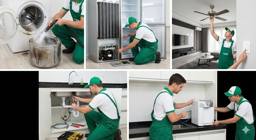 Técnicos Lavex em atendimento